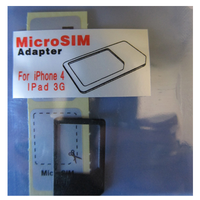 Micro to Regular SIM Adapter